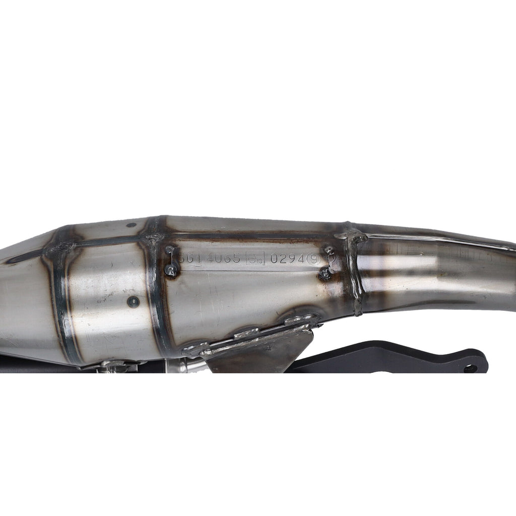 LeoVince TT Handmade Zwart Uitlaat Piaggio Zip 2T / Typhoon / Fly 2T