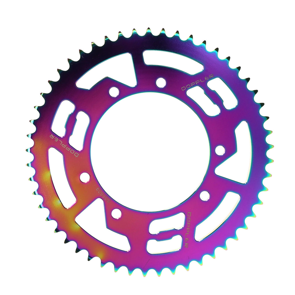 Doppler Achterkettingwiel 53T Neochrome Derbi / Aprilia / Rieju
