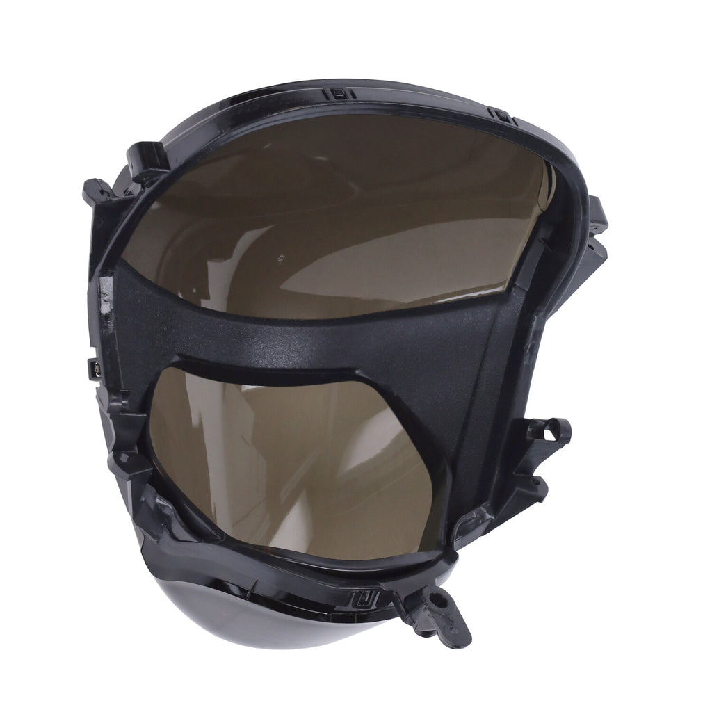 Koplampglas + Tellerglas Donker Smoke Race Piaggio Zip 2000