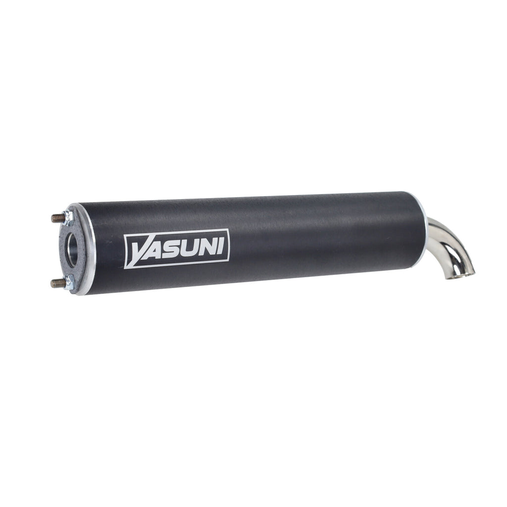 Yasuni R Zwart Uitlaat Piaggio 2T Zip / Runner / Typhoon / NRG