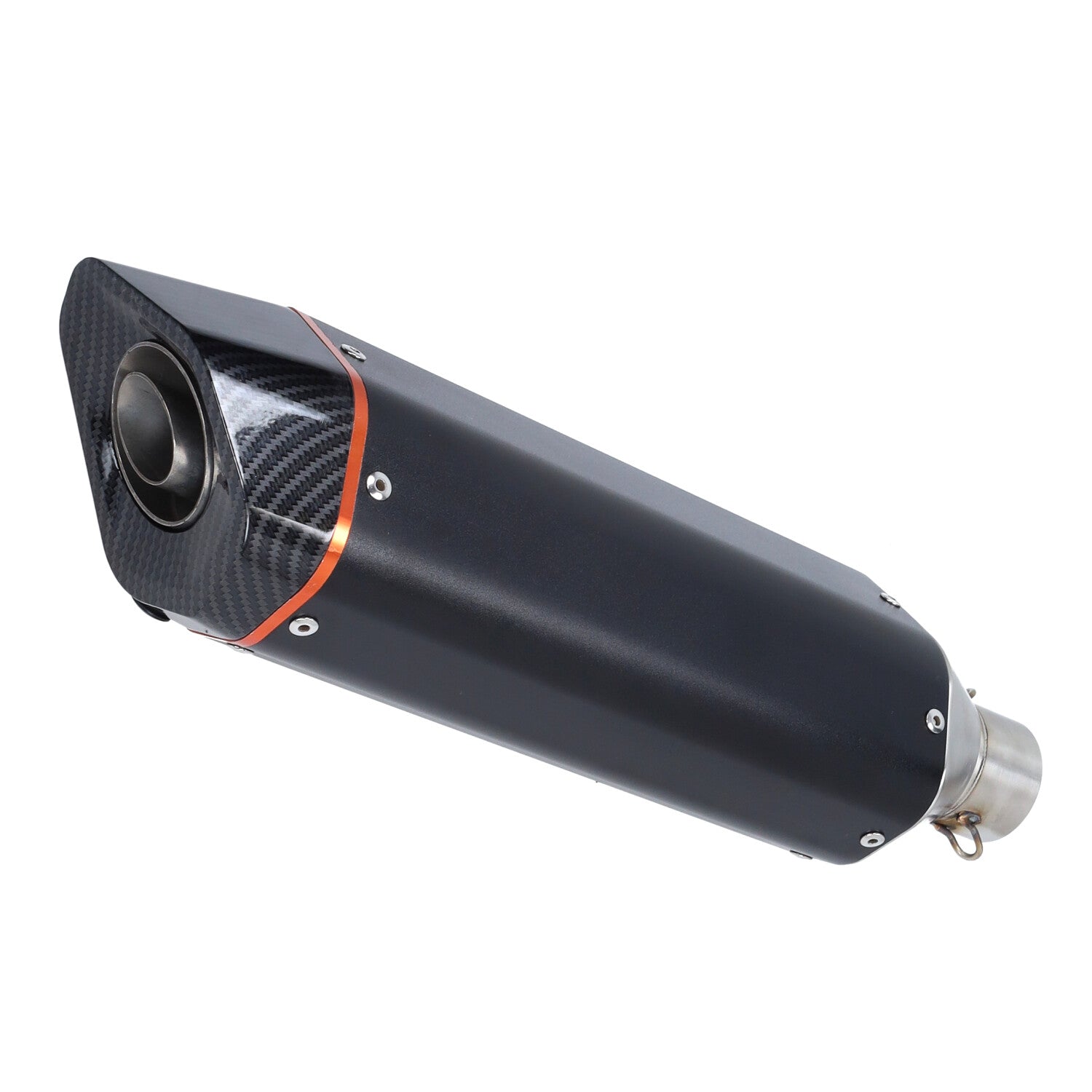 Bullet Racing Uitlaat Euro 2 Zwart/Carbon Piaggio Zip 4T / Zip 2000