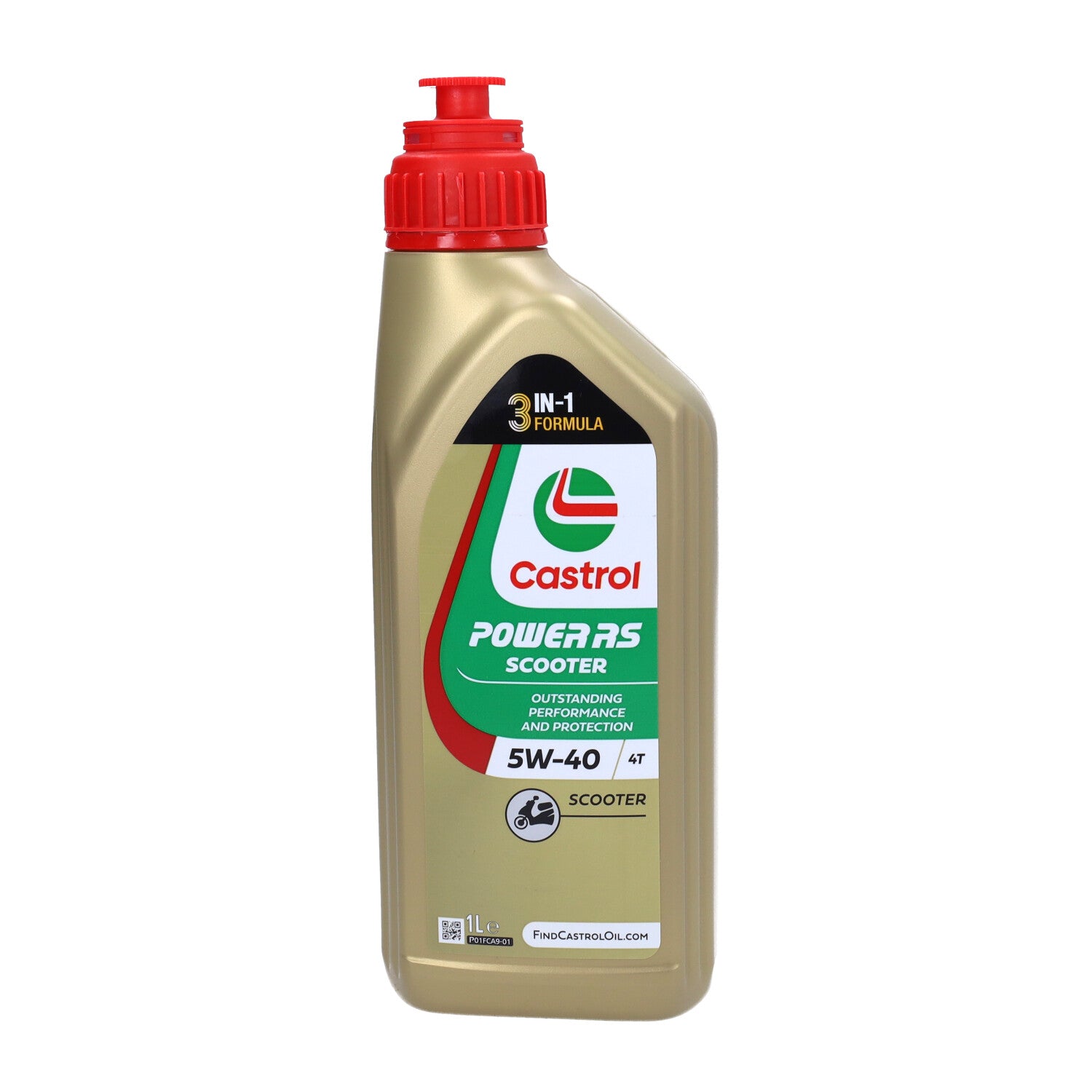 Castrol Power RS 4T 5W40 Scooter Motorolie 1 Liter