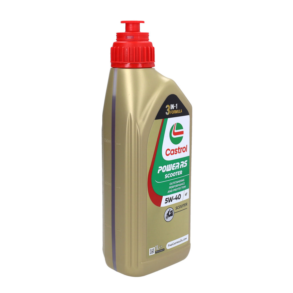 Castrol Power RS 4T 5W40 Scooter Motorolie 1 Liter