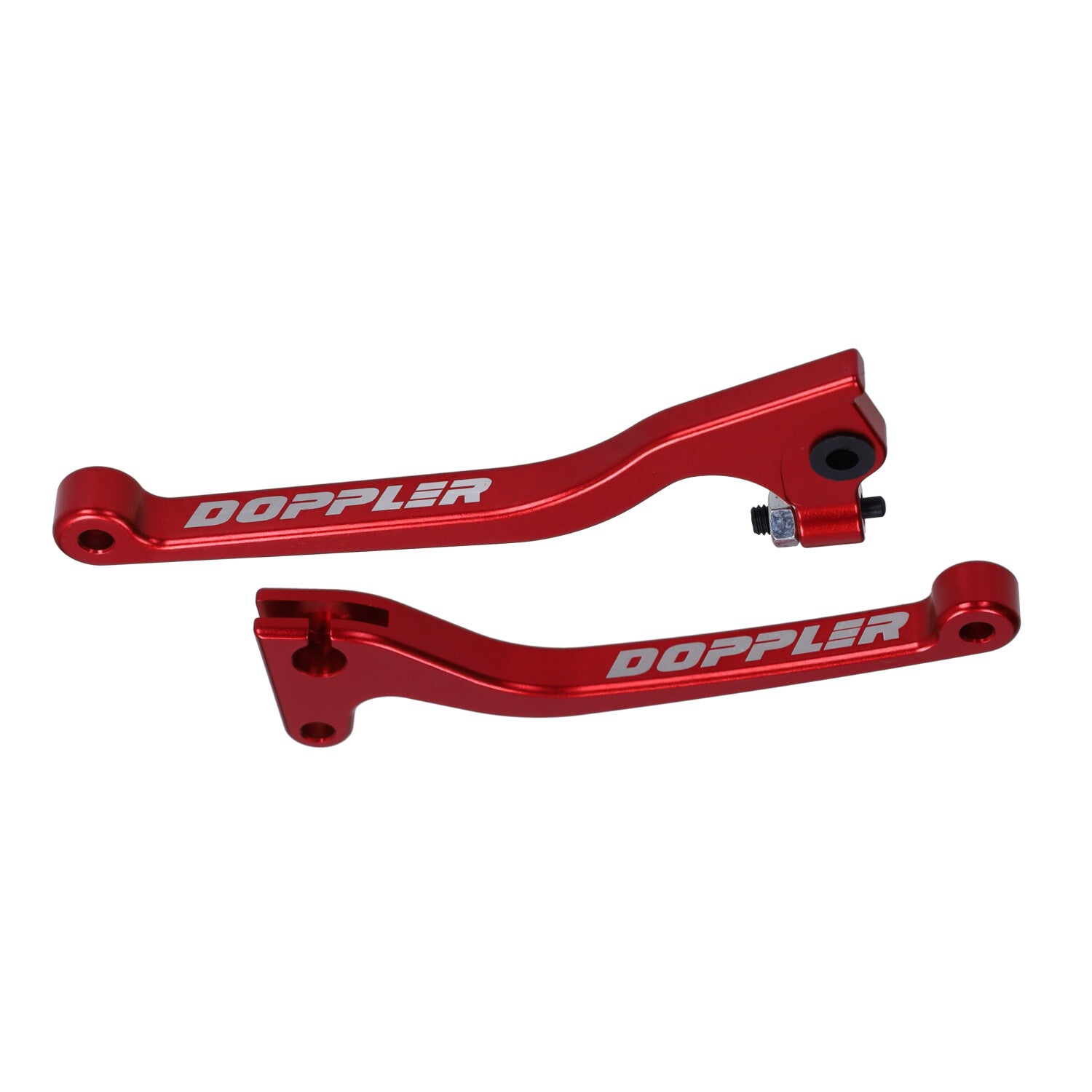 Doppler CNC Rem- & Koppelingshendelset Rood Derbi Senda R / SM / X-Race 2003-2009