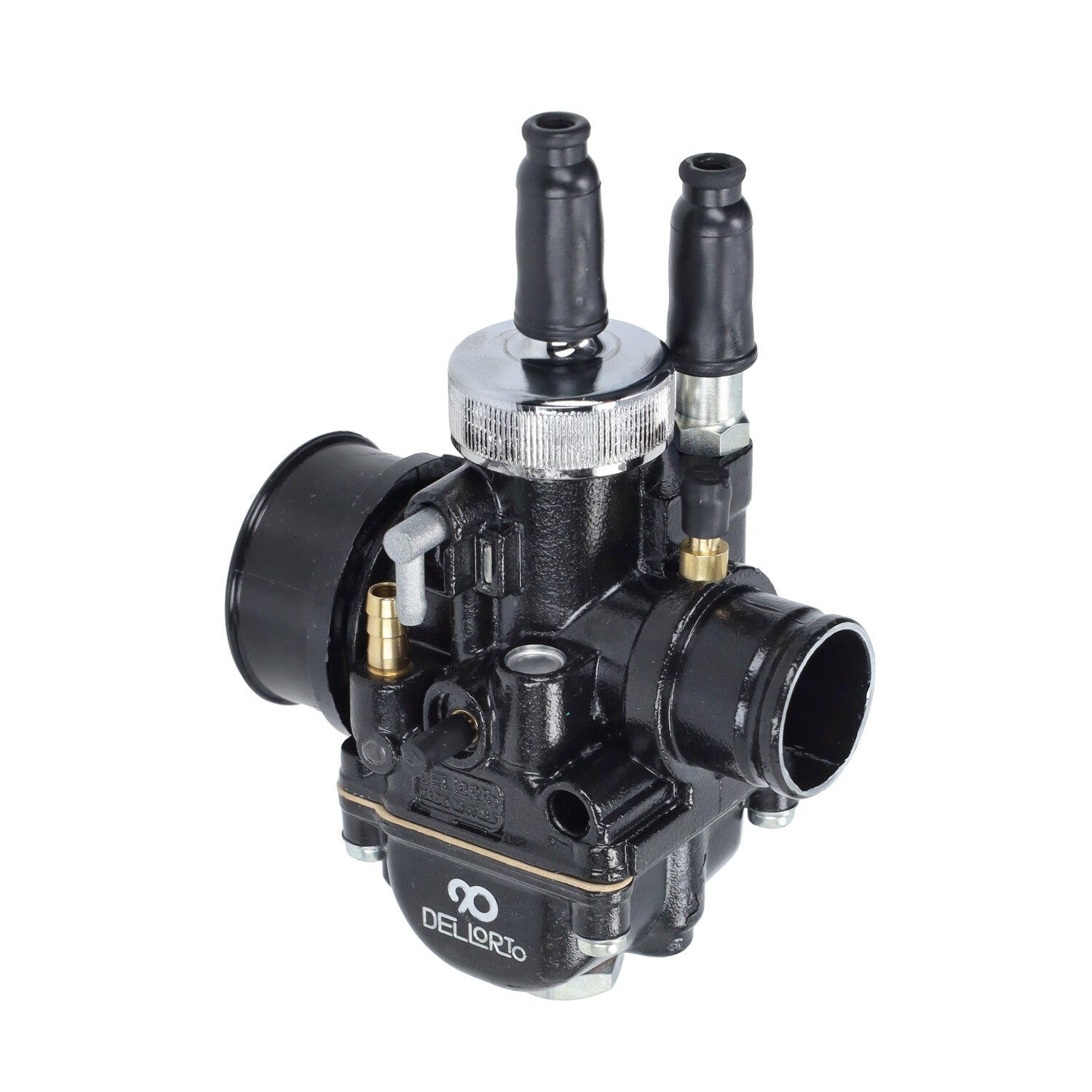 Dell'Orto PHBG 19mm RS 90th Anniversary Zwart Kabelchoke Carburateur