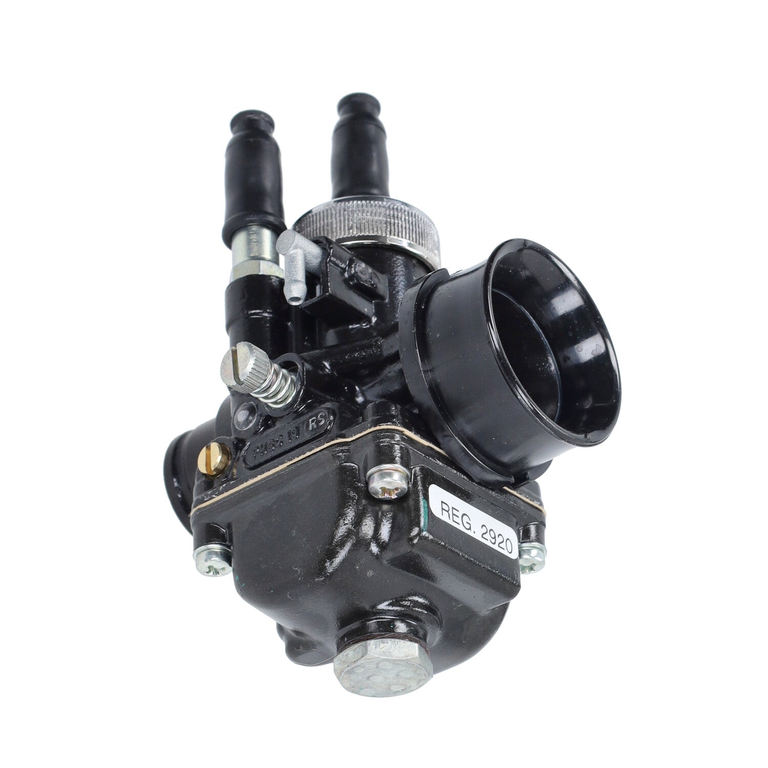 Dell'Orto PHBG 19mm RS 90th Anniversary Zwart Kabelchoke Carburateur