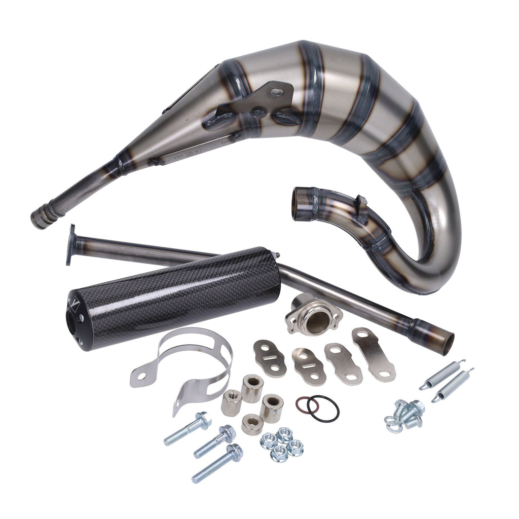 Yasuni Cross HM Carbon/Kevlar Uitlaat Linksom Derbi Senda DRD