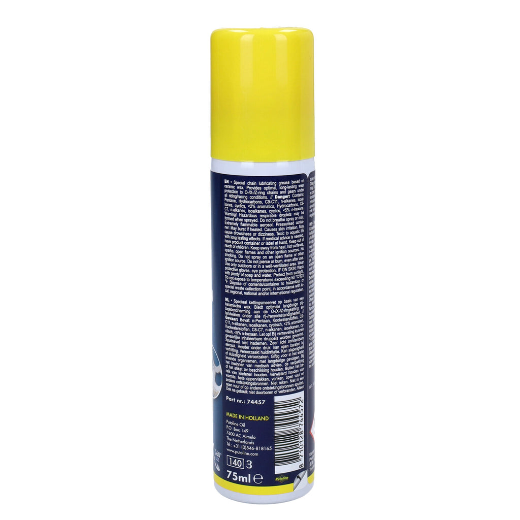 Putoline Kettingspray Keramisch O/X/Z-Ring 75ml Universeel