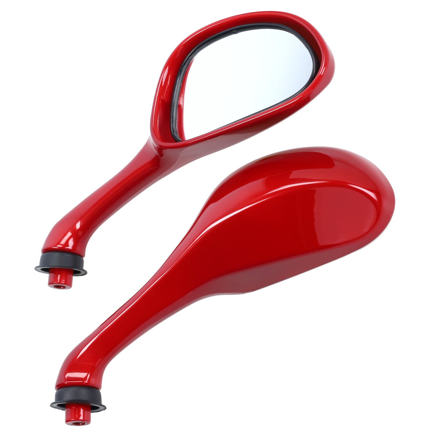 Fast Arrow Spiegelset Bordeaux Rood Gilera Runner 50/125/180 & Piaggio Zip 2000