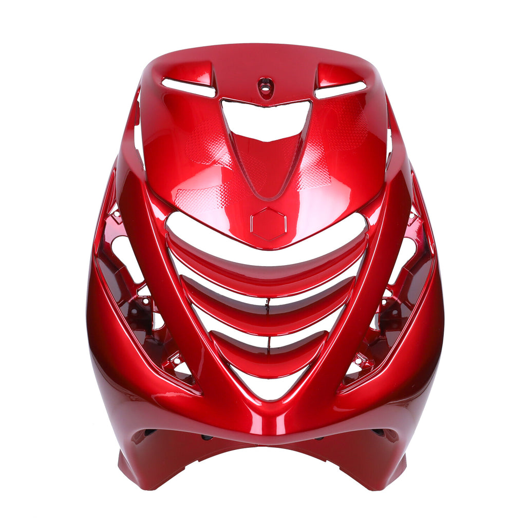 DMP SP RS-1 Air Kappenset 5-delig Bordeaux Rood Glans Piaggio Zip 100 / 125 / Zip 2000