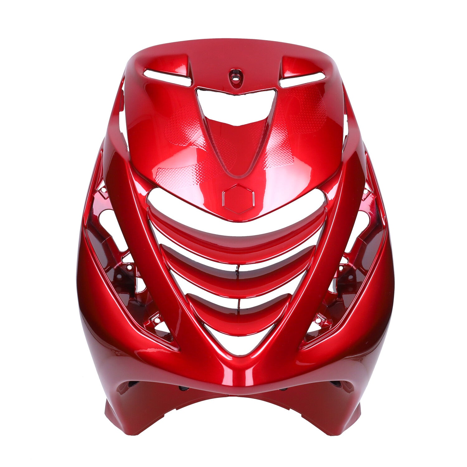 Kappenset DMP Model SP EVO-1 Bordeaux Rood Glans 5-delig Piaggio Zip2000 / Zip 100/125