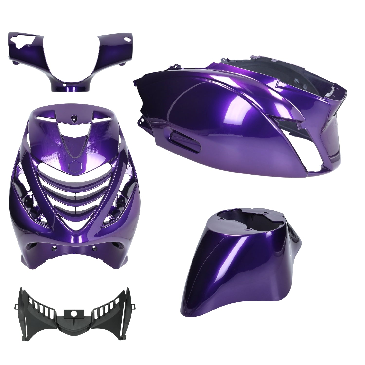 Kappenset DMP SP EVO-1 Ultra Violet Paars 5-delig Piaggio Zip 100 / 125 / Zip 2000 Prijsadvies