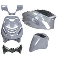 DMP SP RS-1 Air Kappenset 5-delig Nardo Grijs Glans Piaggio Zip 100 / 125 / Zip 2000