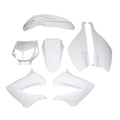 Kappenset / Plastics Set Wit 7-delig Derbi Senda / X-Race / X-Treme