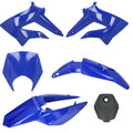 Kappenset / Plastics Set Blauw 6-delig Derbi Senda DRD / X-Treme / Gilera SMT / RCR