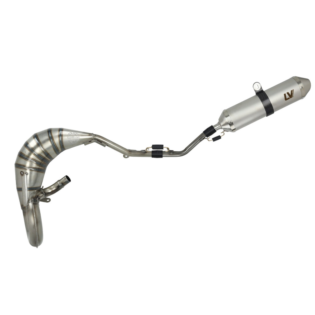 LeoVince X-Fight 50/70 2021> Aluminium Uitlaat Beta RR50 / Rieju MRT / Minarelli AM6