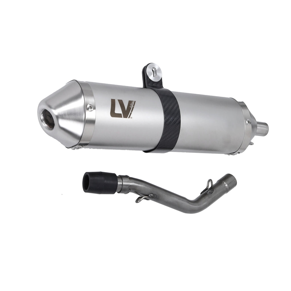 LeoVince X-Fight 50/70 2021> Aluminium Uitlaat Beta RR50 / Rieju MRT / Minarelli AM6