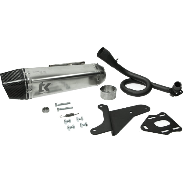 Turbokit GP PRO Uitlaat Euro 5 Alu/Carbon Piaggio Zip 4T 50cc