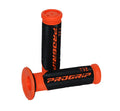 ProGrip Handvatset Zwart/Oranje Made in Italy Bromfiets / Scooter