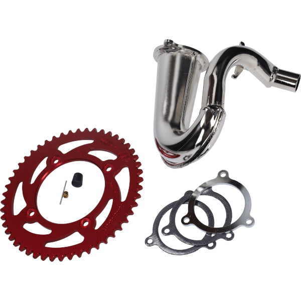 101 Octane Euro 4 Opvoerkit Uitlaatbocht + Tandwiel Chroom Beta RR50 / Beta Track 2020<