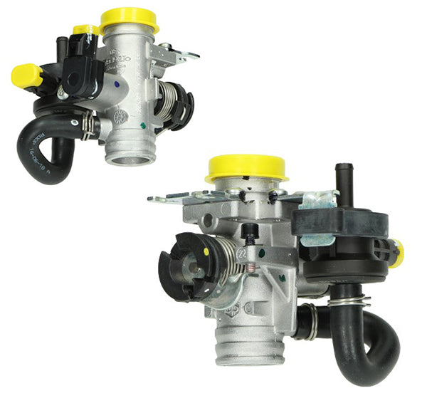 Piaggio Origineel Gasklephuis 22mm Euro 4 I-Get Piaggio Zip / Vespa Sprint / Primavera / Liberty