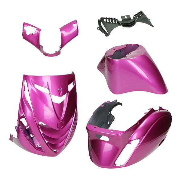 Kappenset DMP SP EVO-1 Purple Metallic 5-delig Piaggio Zip 100 / 125 / Zip 2000