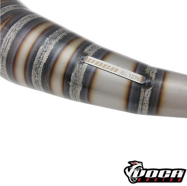 Voca Rookie 50/70cc Onderlangs Minarelli AM6 – Zwarte Einddemper