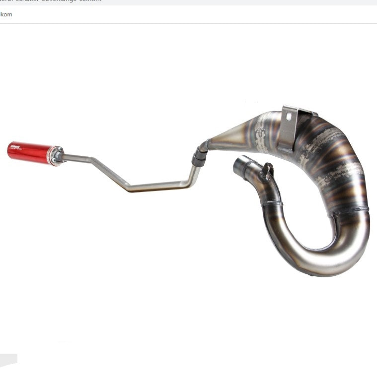 Uitlaat Voca Rookie Cross Derbi Rood 50/70cc