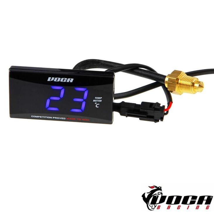Temperatuurmeter Voca Racing 0–120°C Blauw