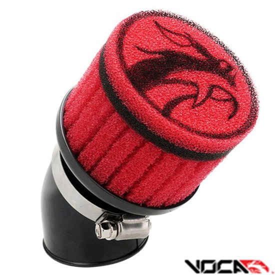 Luchtfilter Voca Racing 48 mm Rood