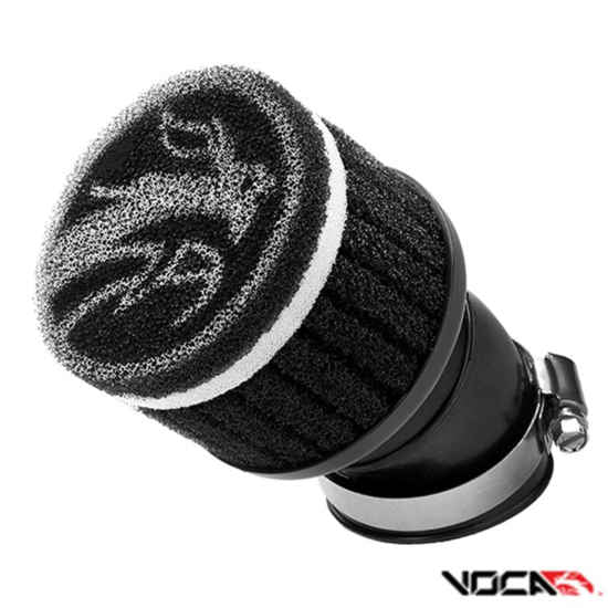 Luchtfilter Voca Racing 48 mm Zwart